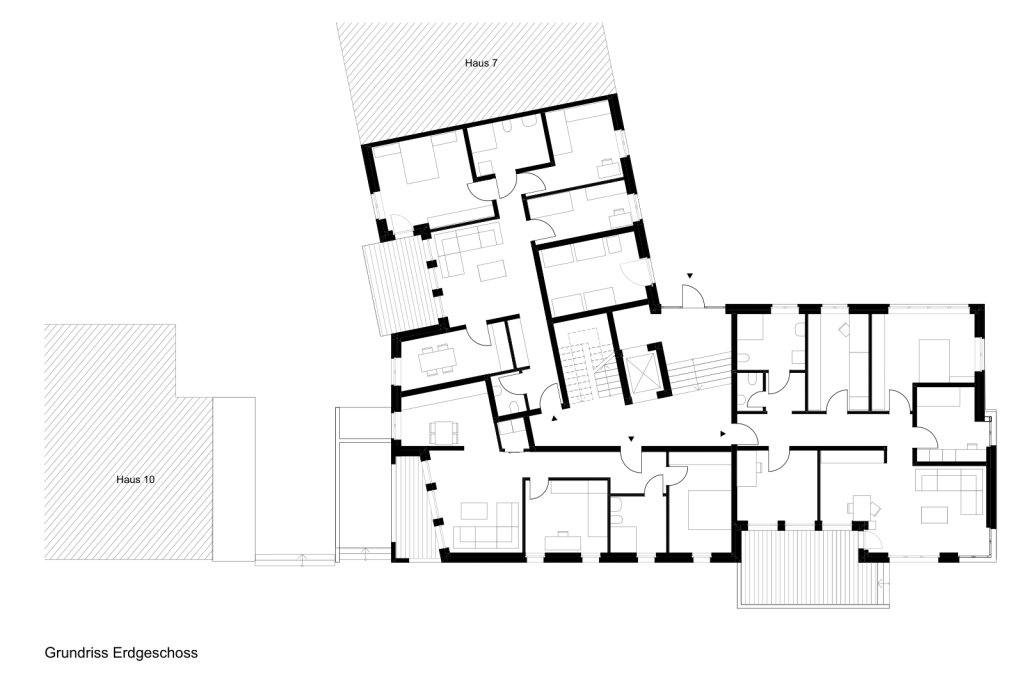 Haus 8 – Grundriss Erdgeschoss
